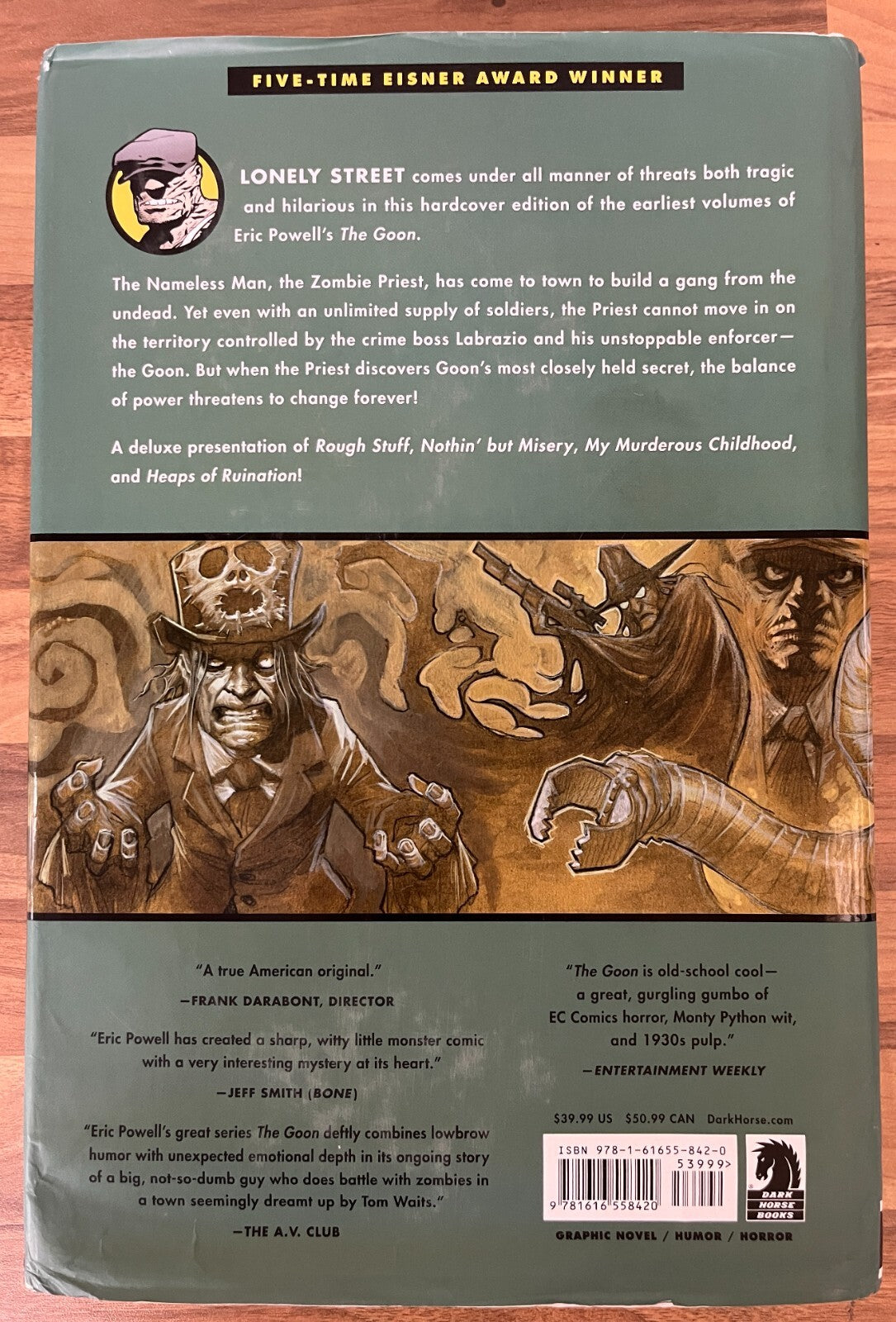 The Goon Library Volume 1 - Eric Powell, Dark Horse, 2015, Hardcover/Dust Jacket