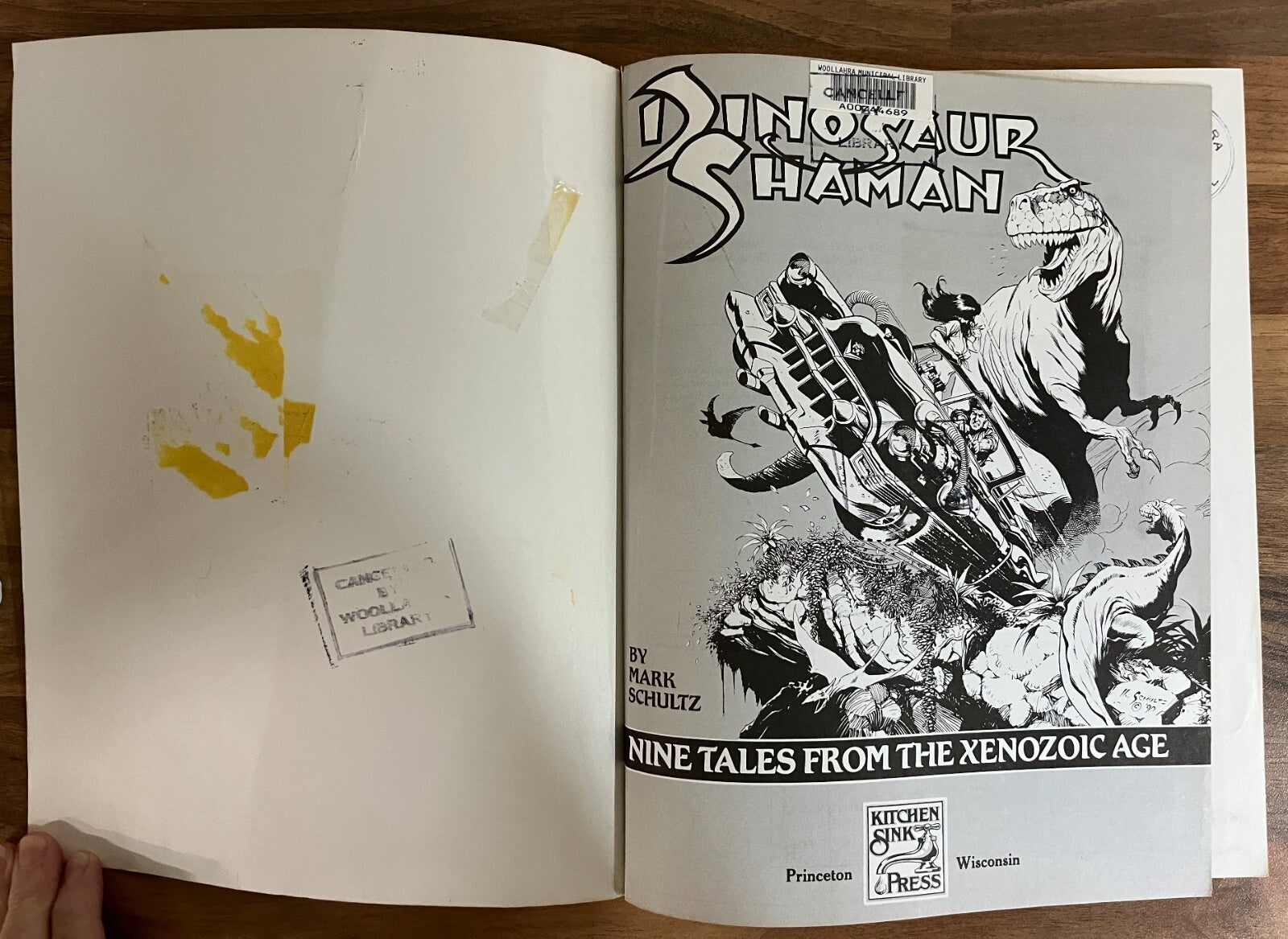 Dinosaur Shaman : Nine Tales from the Xenozoic Age by Mark Schultz