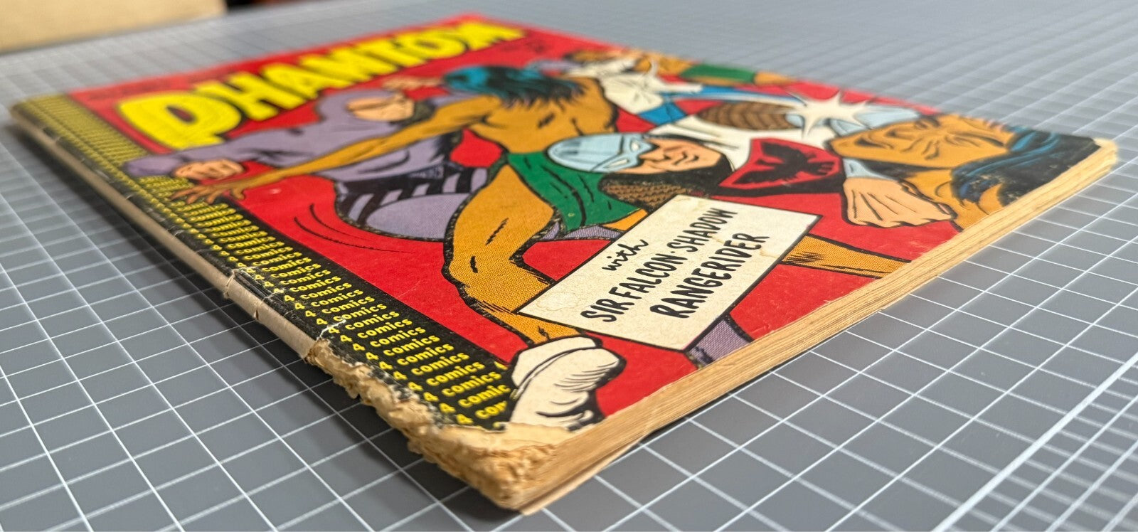 GIANT SIZE PHANTOM #25 *SCARCE* VINTAGE TRICHO AUSTRALIAN COMIC 1961