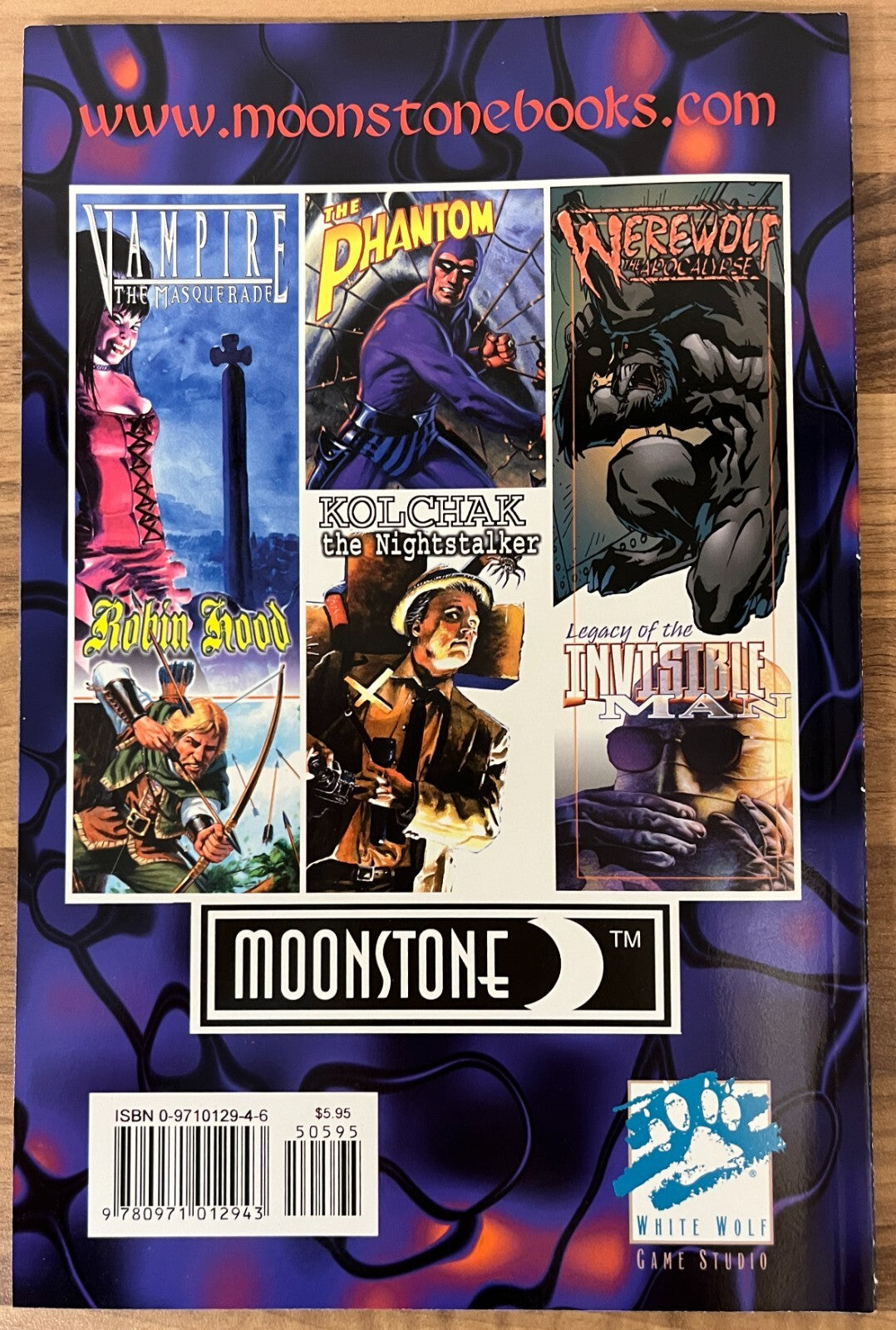 Vampire The Masquerade: Theo Bell Bryan Edwards & Chris Marrinan, 1st Ed. 2002