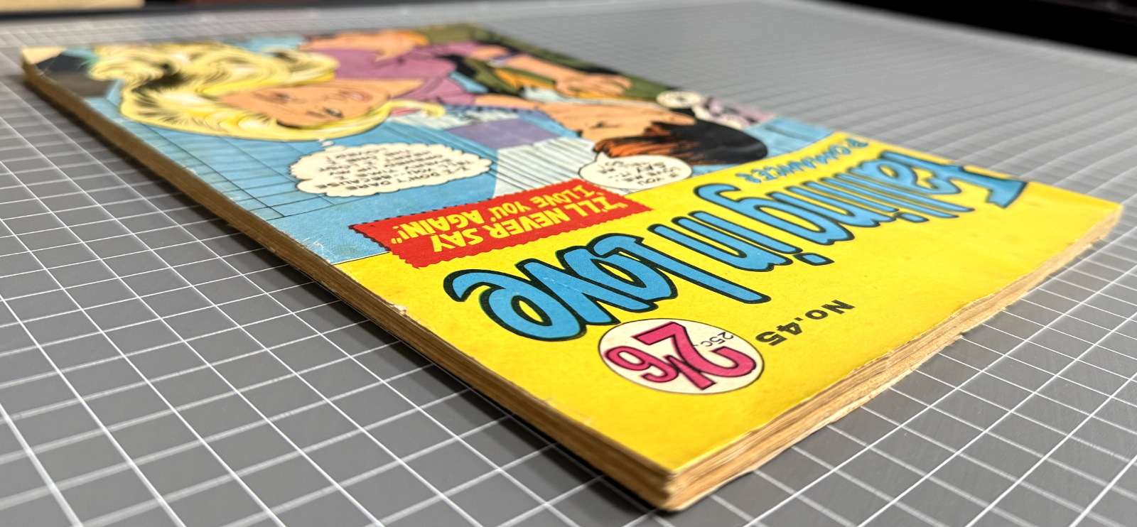 FALLING IN LOVE ROMANCES #45 COLOUR COMICS AUSTRALIAN PRE-DECIMAL 1968