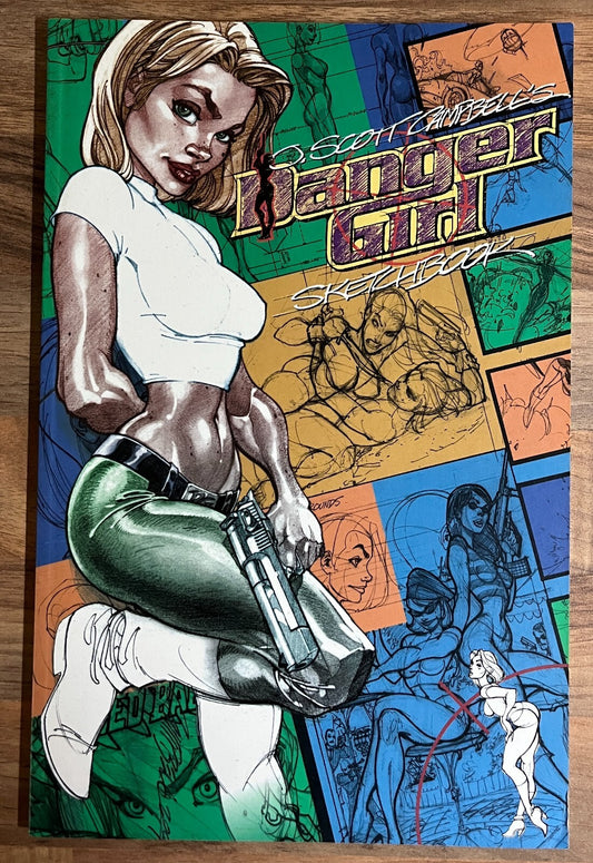J. Scott Campbell's Danger Girl Sketchbook - TPB - Wildstorm/Cliffhanger/DC