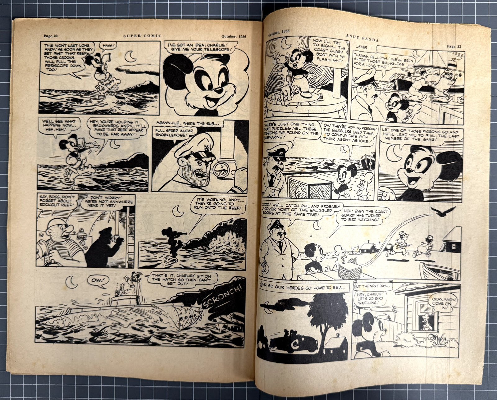 SUPERCOMIC SERIES #96 "ANDY PANDY" SHAKESPEARE HEAD PRESS AUSTRALIAN 1956