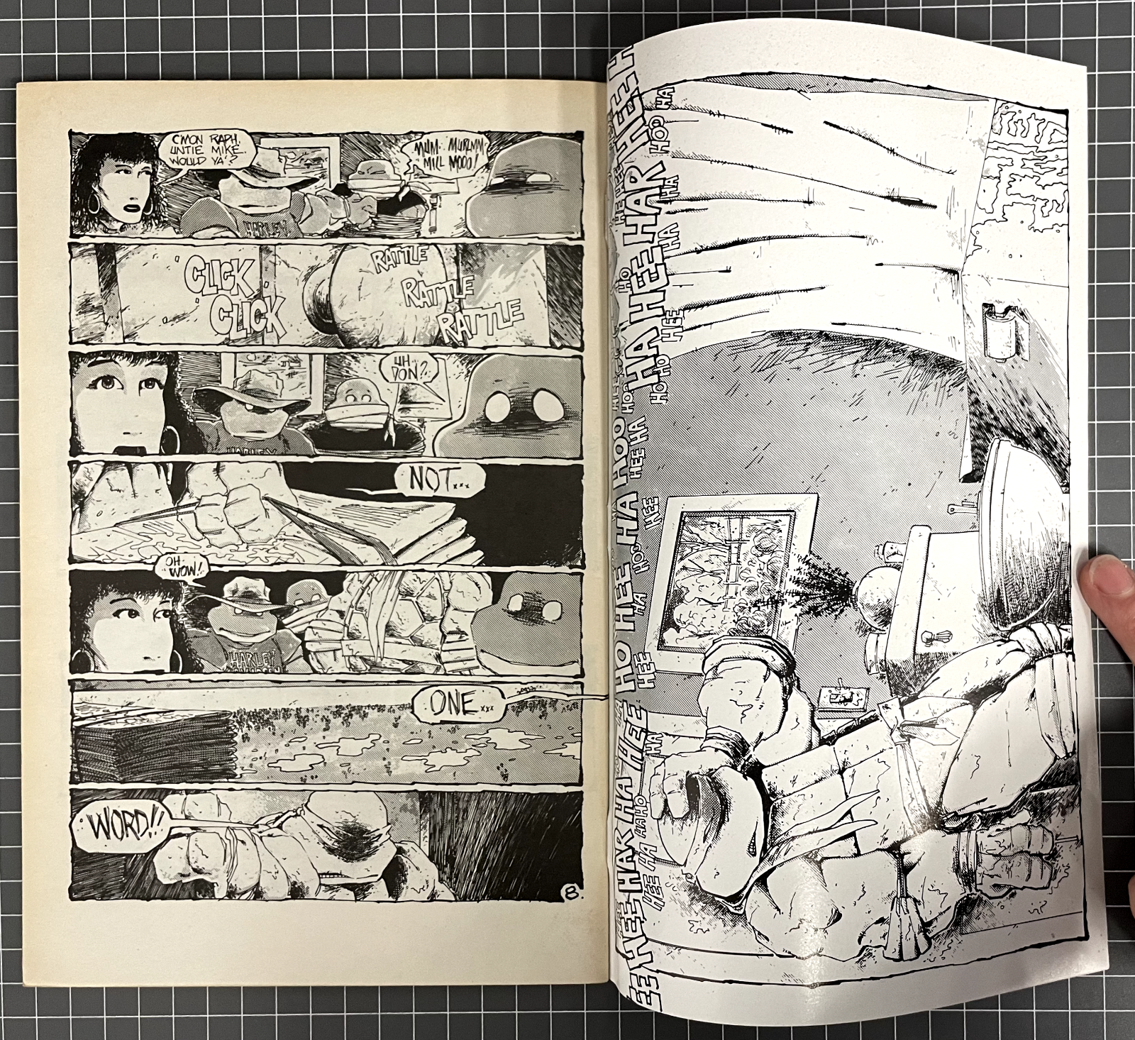 TEENAGE MUTANT NINJA TURTLES #1 5TH PRINT (1988) TMNT VF-