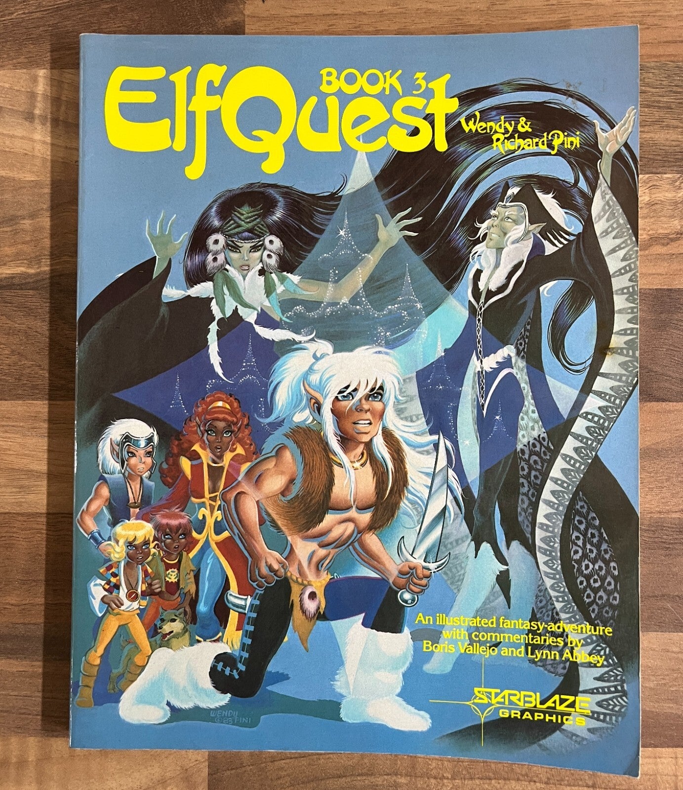 ElfQuest Book 1 2 3 4 Graphic Novels - Wendy & Richard Pini (Starblaze Editions)