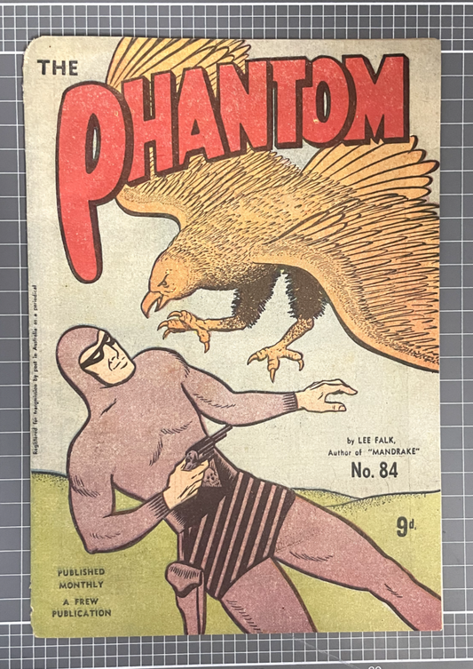 THE PHANTOM #84 FREW PUBLICATIONS *SCARCE* AUSTRALIAN COMIC 1955