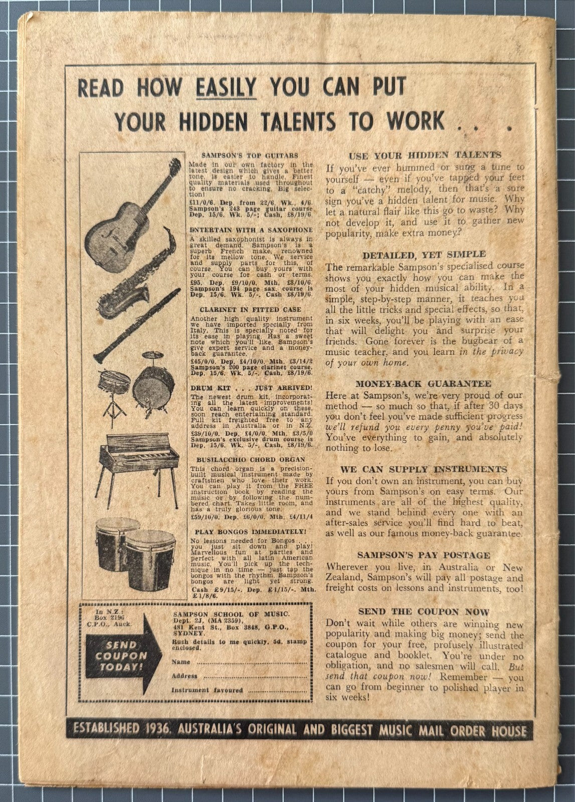 THE PHANTOM #192 FREW PUBLICATIONS *SCARCE* AUSTRALIAN COMIC 1961