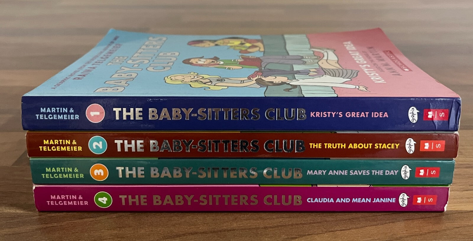 Baby-Sitters Club Graphic Novels #1-4 A Graphix Collection: Full Colour Edition