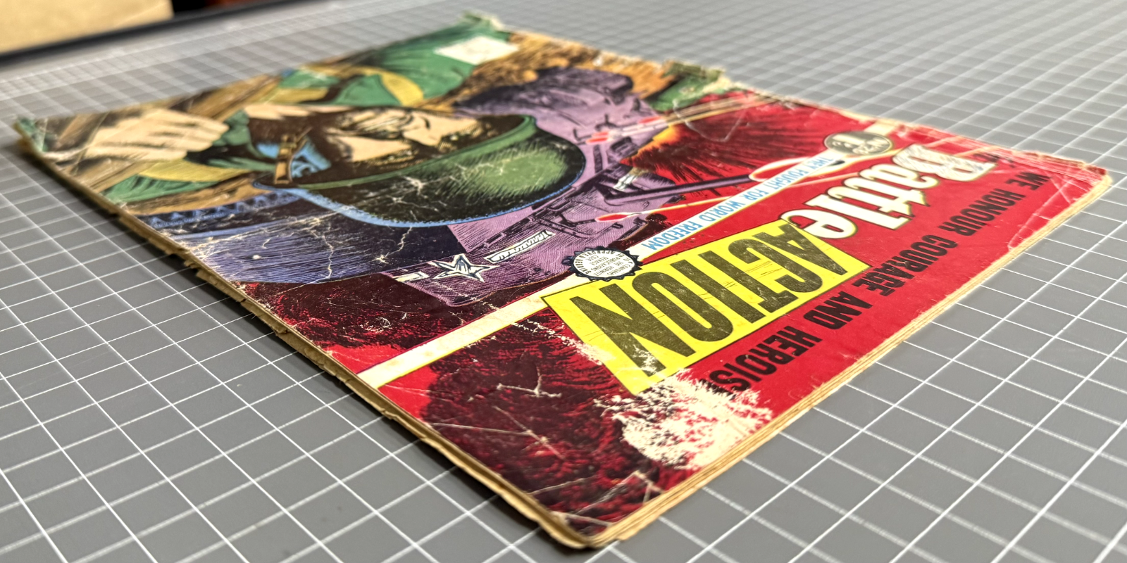 BATTLE ACTION #28 HORWITZ PUBLICATIONS AUSTRALIAN COMIC PRE-DECIMAL 1956