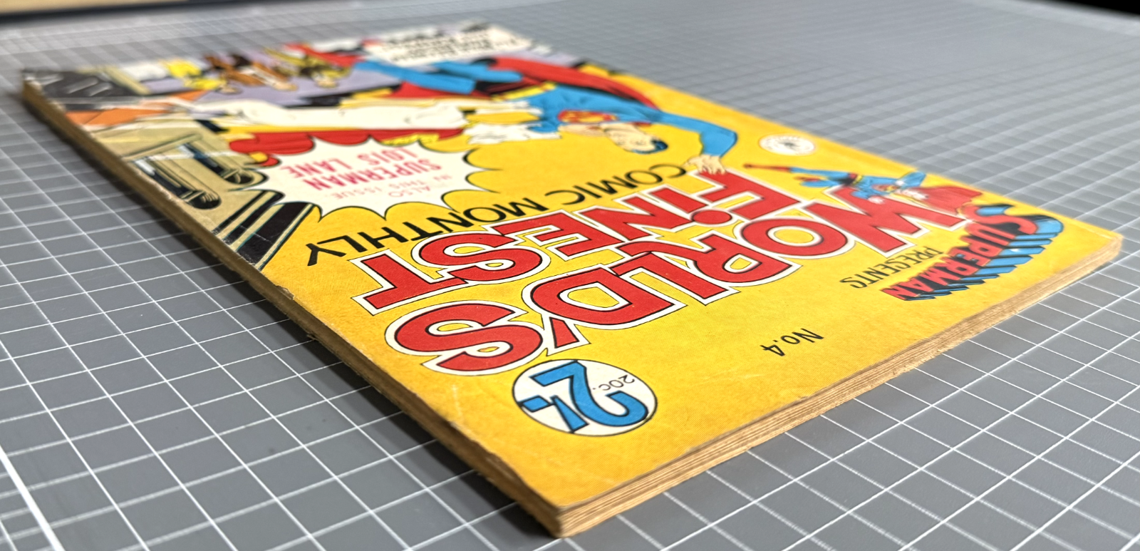 SUPERMAN PRESENTS WORLD'S FINEST #4 COLOUR COMICS AUSTRALIAN DC PRE-DECIMAL 1965