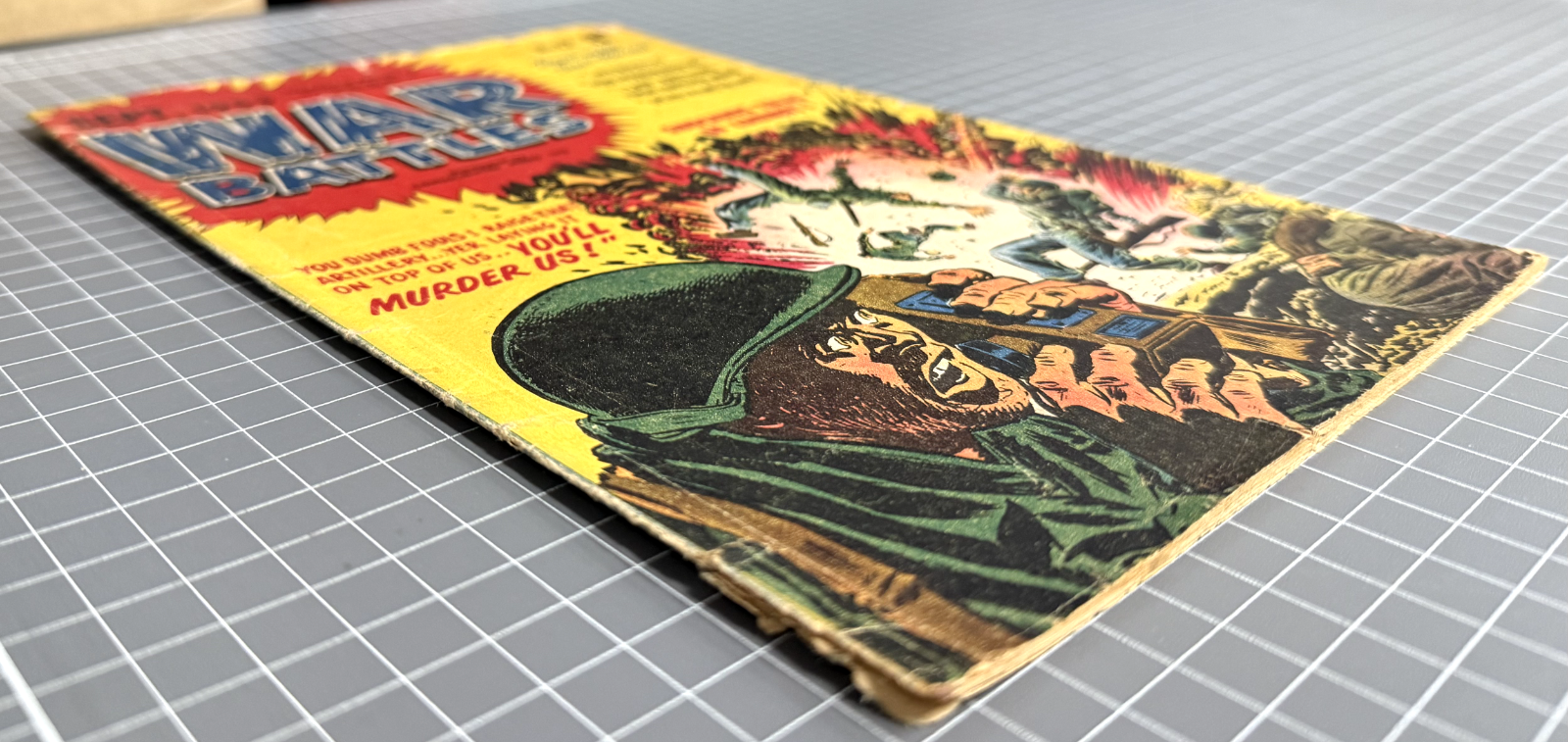 WAR BATTLES #12 RED CIRCLE PRESS AUSTRALIAN PRE-DECIMAL COMIC 1953