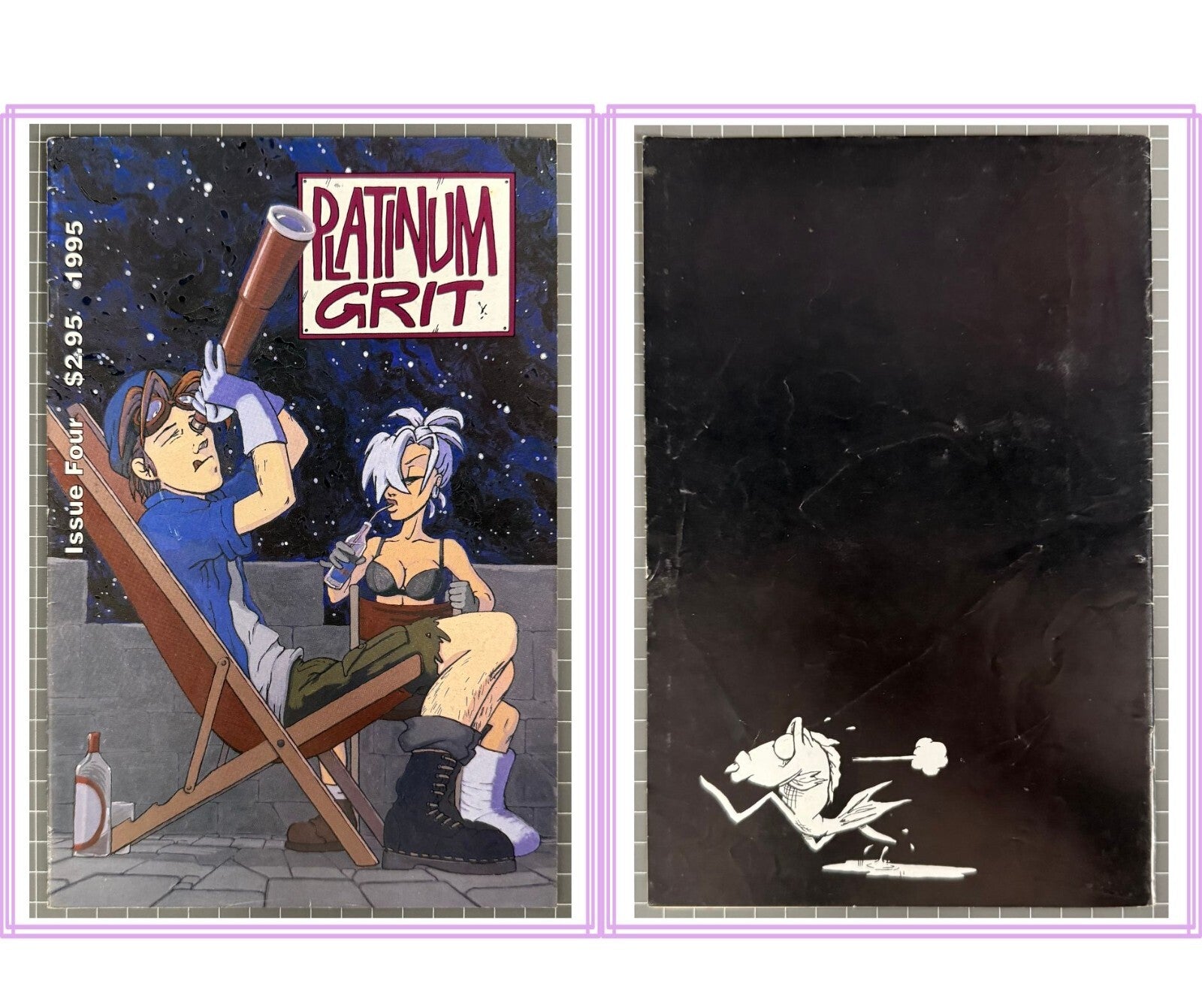 11 x PLATINUM GRIT #1 & 2, #1-10 COMPLETE SET/RUN AUSTRALIAN COMICS 1990's