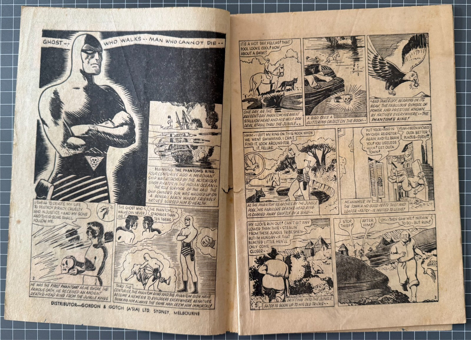 THE PHANTOM #189 FREW PUBLICATIONS *SCARCE* AUSTRALIAN COMIC 1961