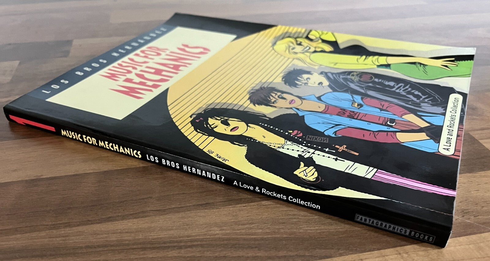 MUSIC FOR MECHANICS VOL. 1 : A LOVE AND ROCKETS, 1994 TPB BY LOS BROS HERNANDEZ