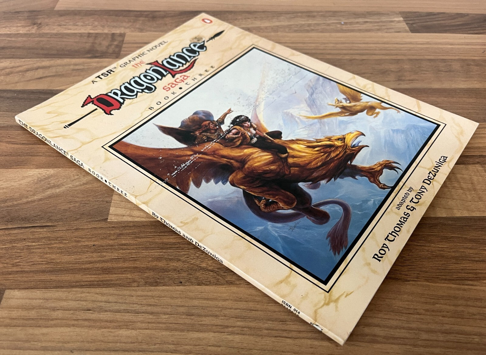The DragonLance Saga Book Three TSR Graphic Novel By Roy Thomas & Tony DeZuniga