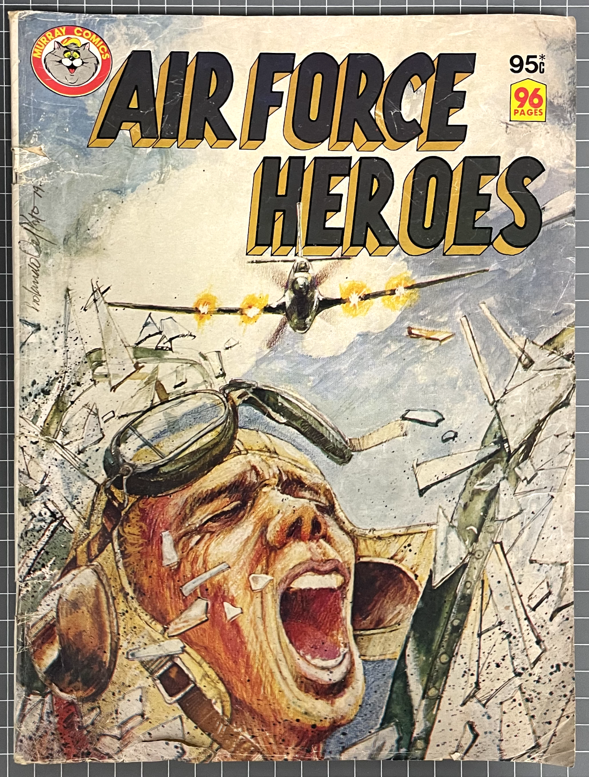 AIR FORCE HEROES 96 PAGES MAGAZINE SIZE MURRAY PUBLISHERS AUSTRALIAN COMIC 1981