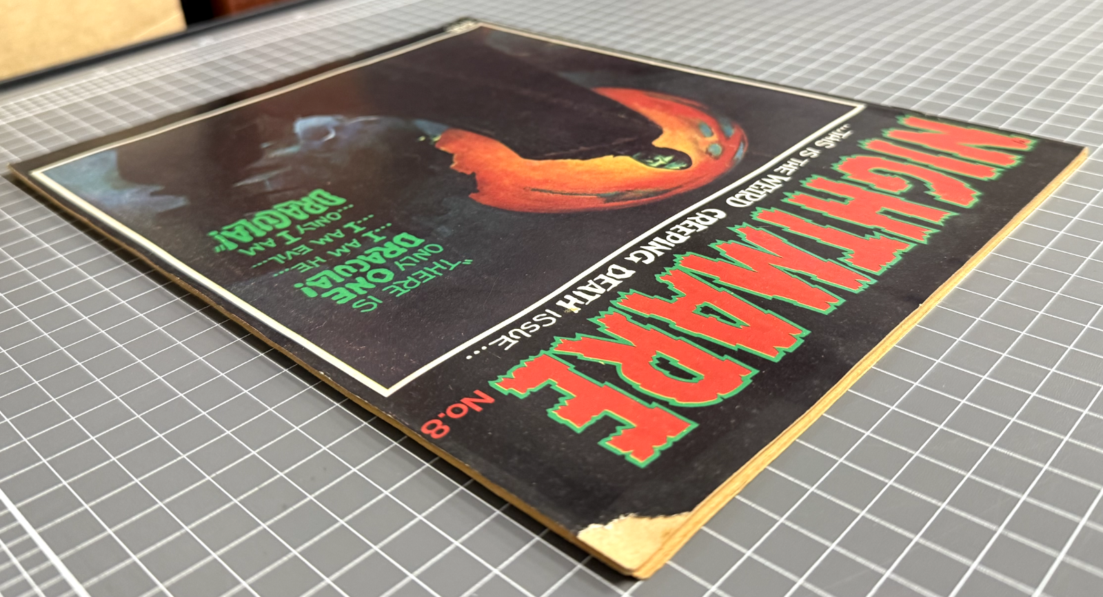 NIGHTMARE #8 AUSTRALIAN PAGE PUBLICATIONS HORROR COMIC 1977