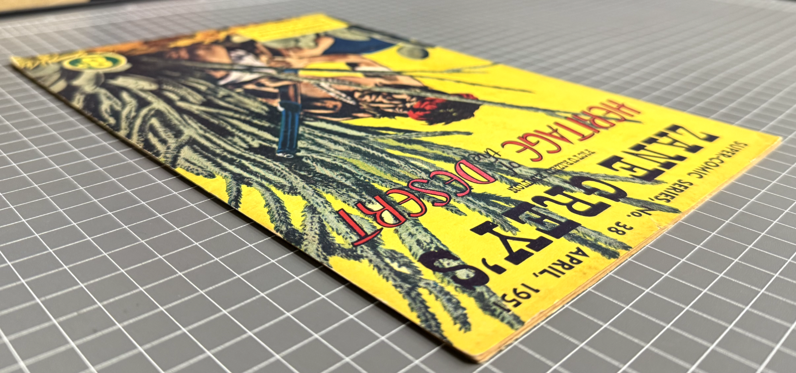 SUPERCOMIC SERIES #38 "ZANE GREY" CONSOLIDATED PRESS AUSTRALIAN PRE-DECIMAL 1951