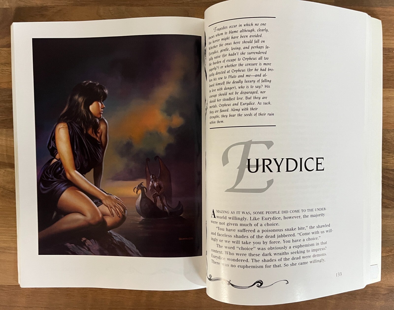 LADIES RETOLD TALES OF GODDESSES AND HEROINES BY BORIS & DORIS VALLEJO