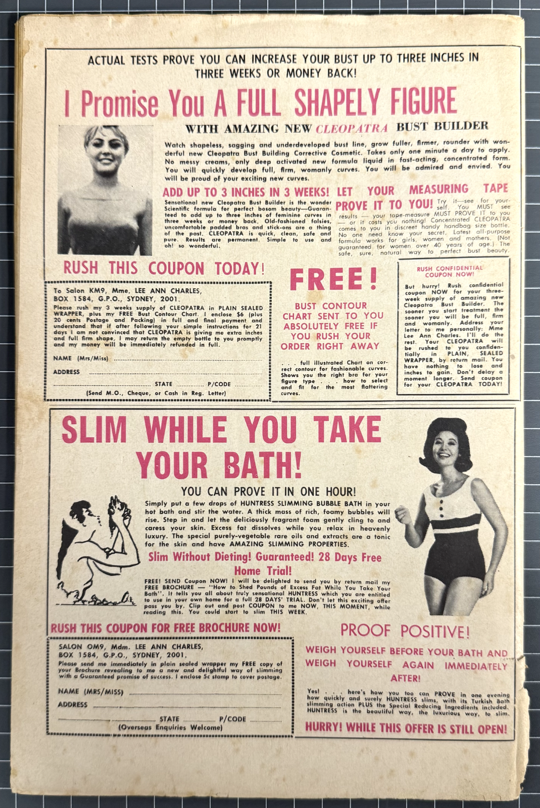 MAGIC MOMENT ROMANCES #66 COLOUR COMICS AUSTRALIAN 1968