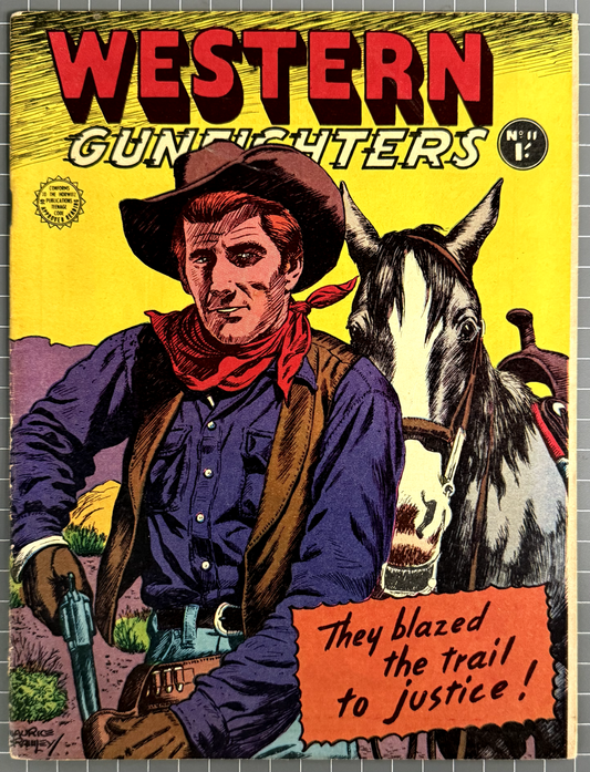 WESTERN GUNFIGHTERS #11 HORWITZ PUBLICATIONS AUSTRALIAN PRE-DECIMAL COMIC 1961