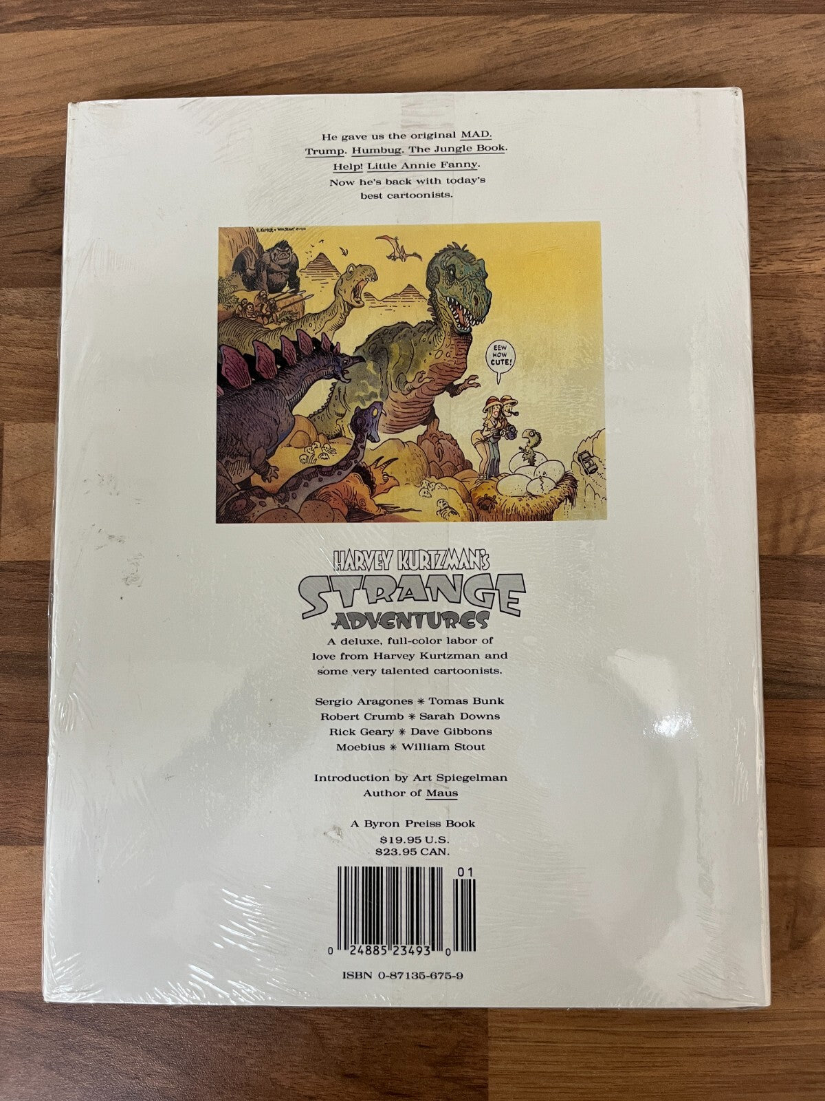 Harvey Kurtzman's Strange Adventures Shrink-Wrapped Comic Book HC/DJ NEW