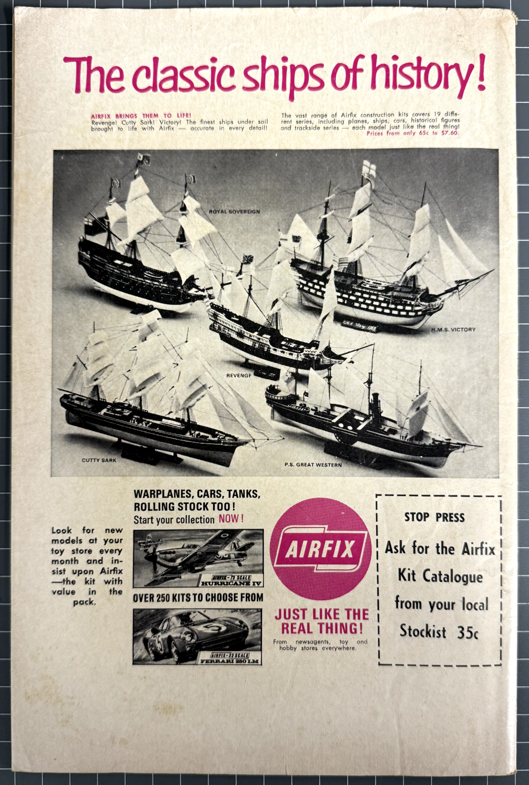 SUPERMAN PRESENTS WONDER COMIC #70 COLOUR COMICS AUSTRALIAN DC 1971