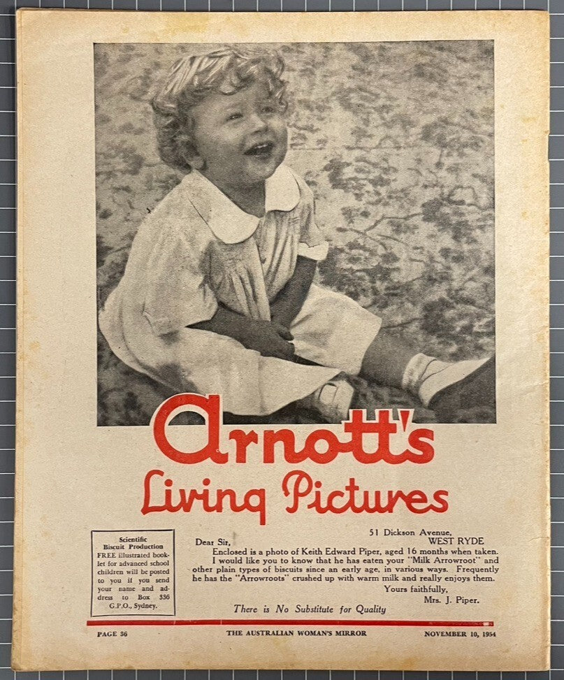 THE AUSTRALIAN WOMAN'S MIRROR VOL. 30 #51 INCLUDES THE PHANTOM COMIC 1954