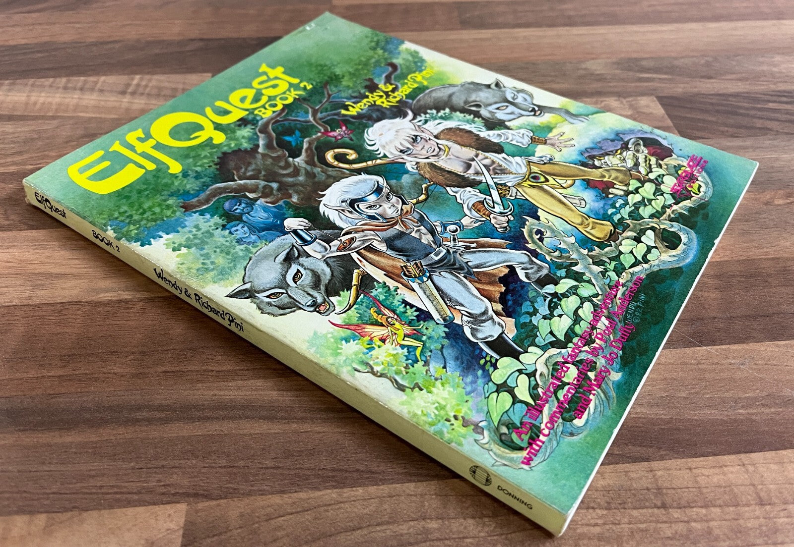 ElfQuest Book 1 2 3 4 Graphic Novels - Wendy & Richard Pini (Starblaze Editions)