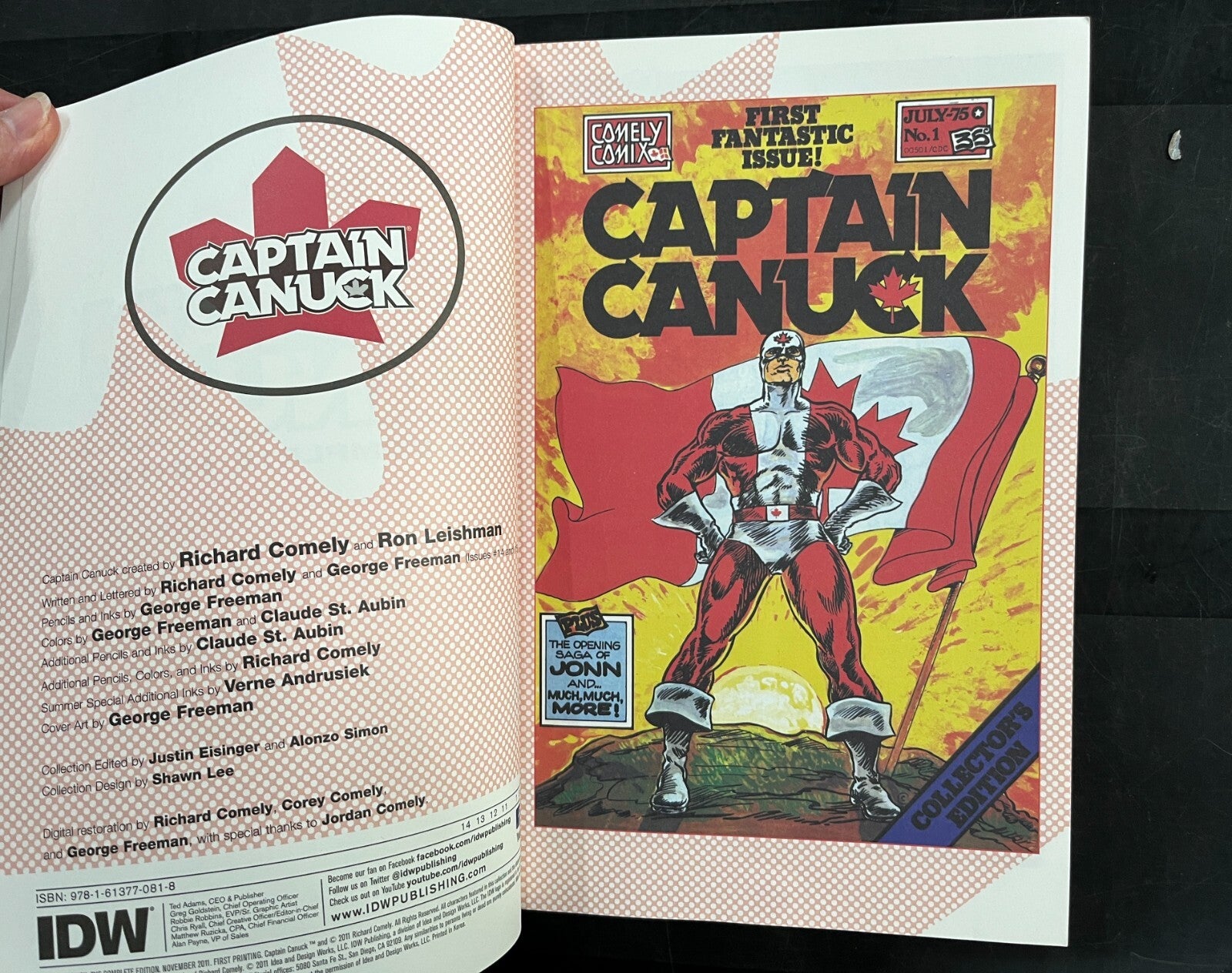Captain Canuck: The Complete Edition by Richard Comely & George Freeman 1st/1st