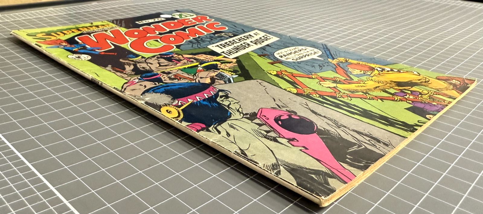 SUPERMAN PRESENTS WONDER COMIC #70 COLOUR COMICS AUSTRALIAN DC 1971