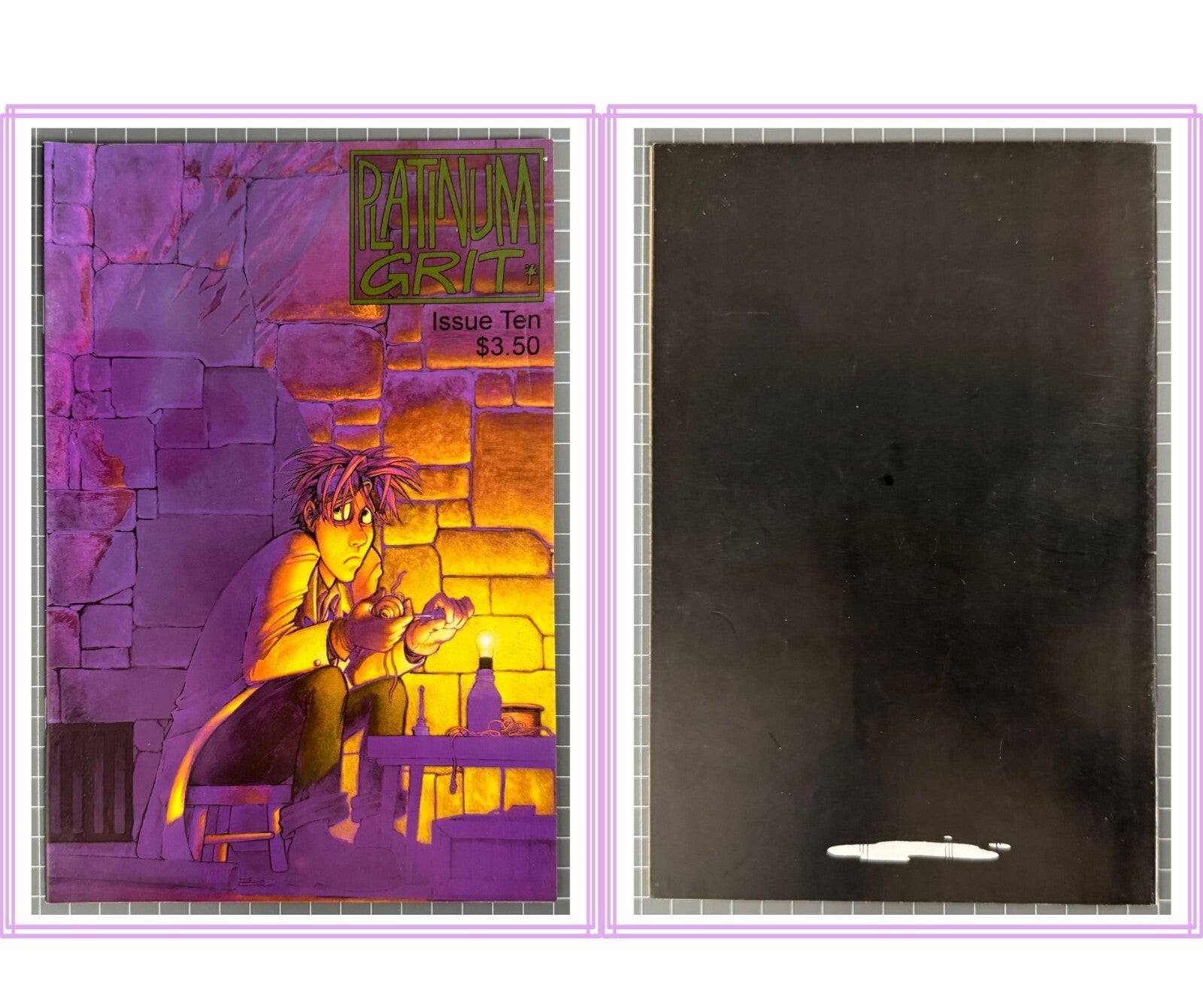 11 x PLATINUM GRIT #1 & 2, #1-10 COMPLETE SET/RUN AUSTRALIAN COMICS 1990's