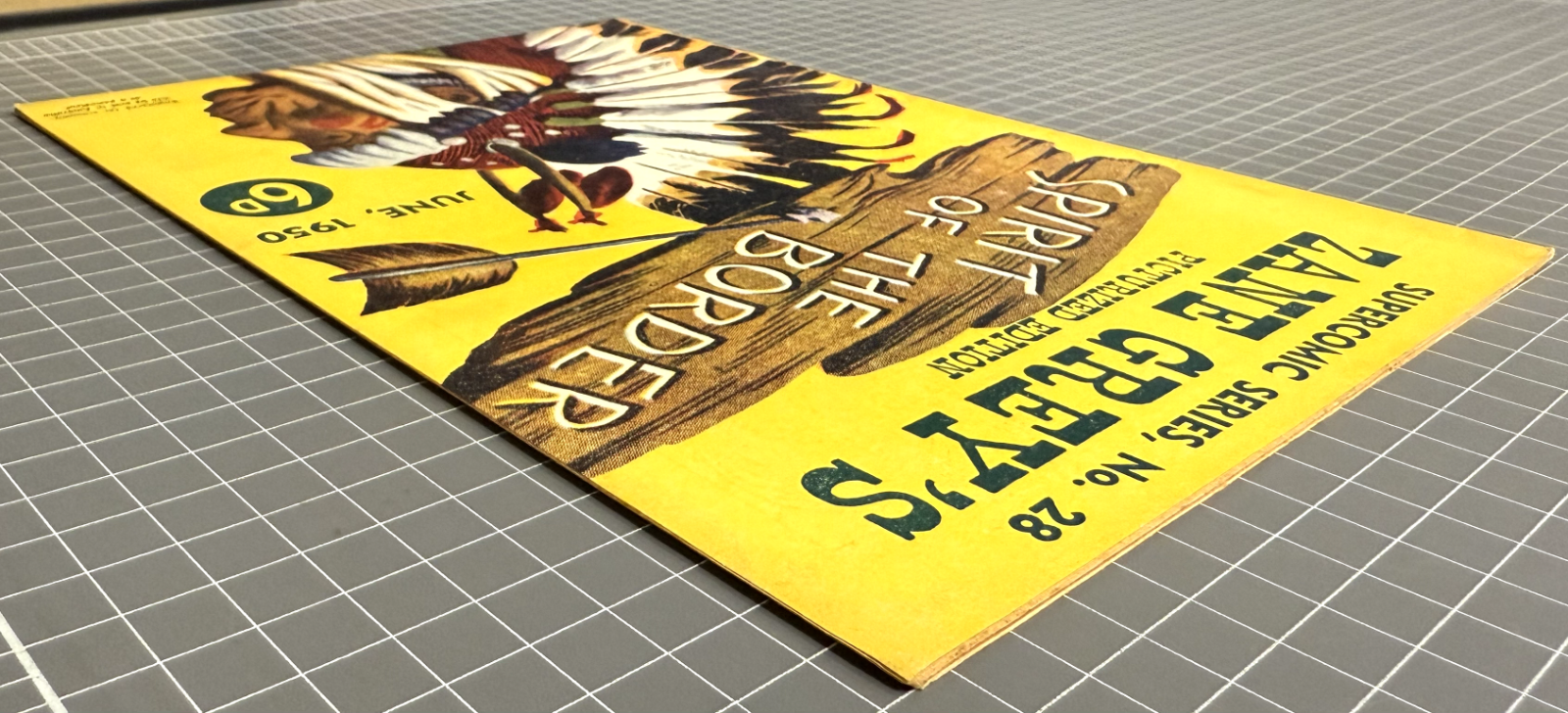 SUPERCOMIC SERIES #28 "ZANE GREY" CONSOLIDATED PRESS AUSTRALIAN PRE-DECIMAL 1950