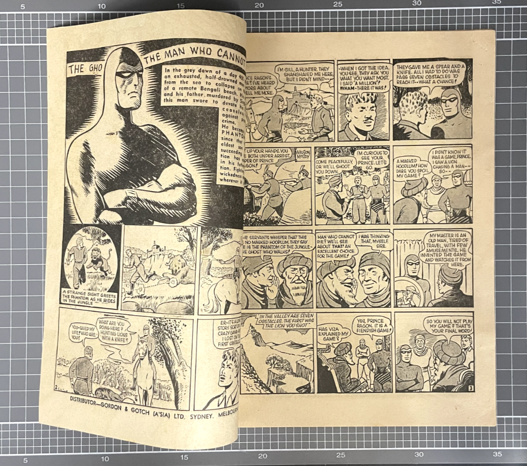 THE PHANTOM #84 FREW PUBLICATIONS *SCARCE* AUSTRALIAN COMIC 1955