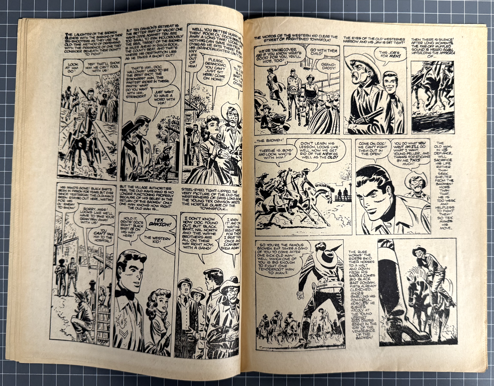 WESTERN KID #23 PAGE PUBLICATIONS AUSTRALIAN WESTERN COMIC 1970