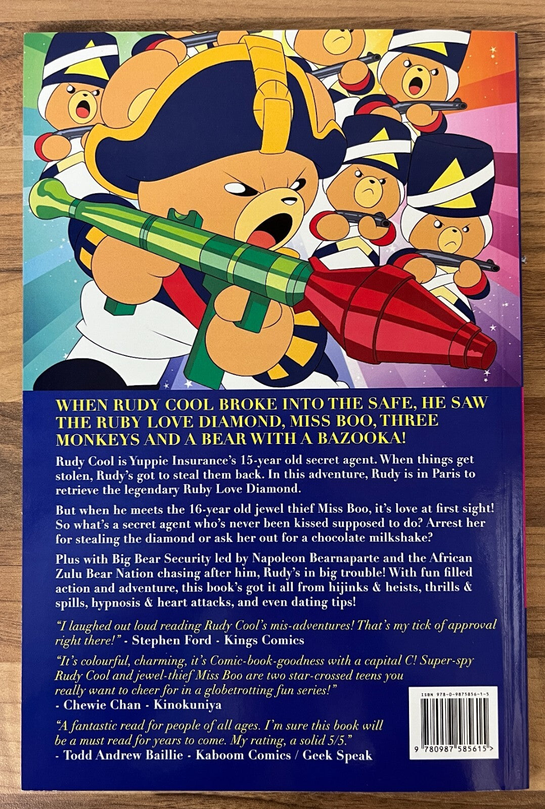 The Adventures of Rudy Cool: The Ruby Love Diamond - Sorab Del Rio (SIGNED)