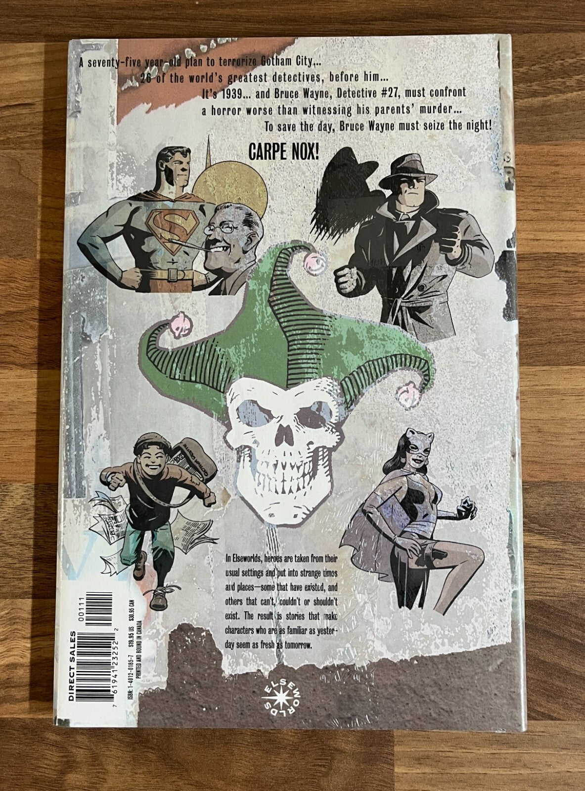 BATMAN : DETECTIVE No. 27 by MICHAEL USLAN and PETER SNEJBJERG HB/DJ 1st PRINT