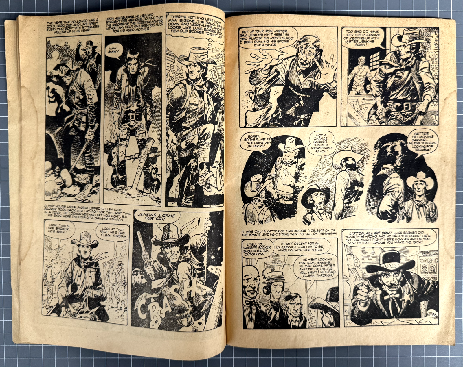 WESTERN KID #22 PAGE PUBLICATIONS AUSTRALIAN WESTERN COMIC 1970