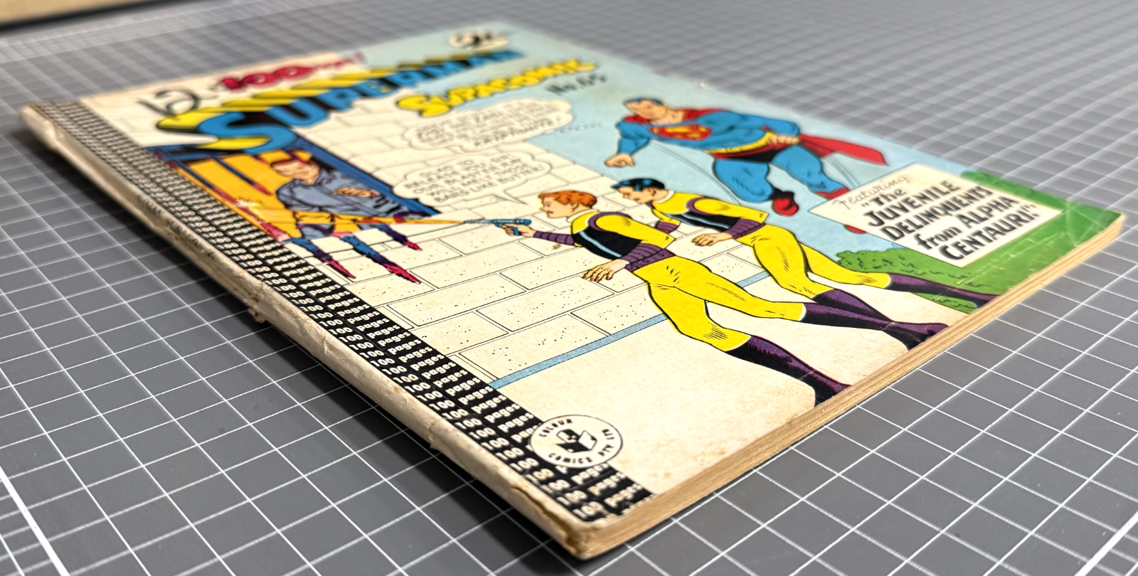 SUPERMAN SUPACOMIC #65 COLOUR COMICS AUSTRALIAN DC PRE-DECIMAL 1965