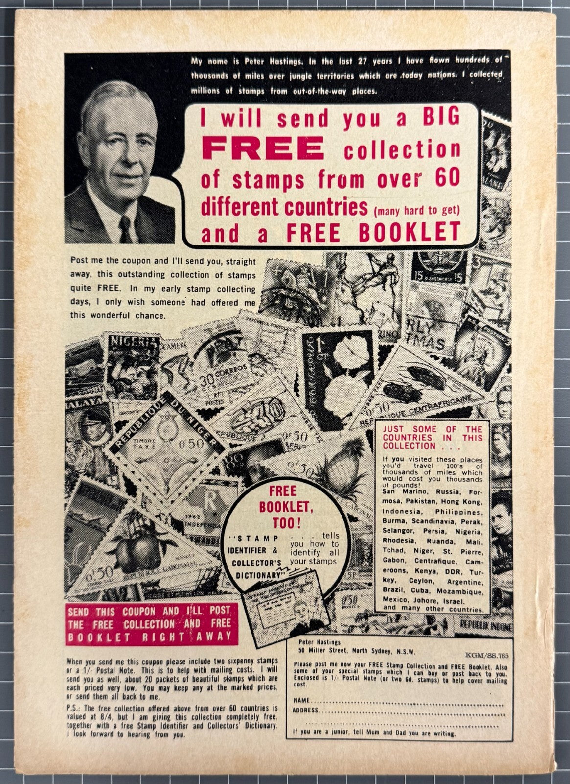 SUPERMAN SUPACOMIC #71 COLOUR COMICS AUSTRALIAN DC PRE-DECIMAL 1965