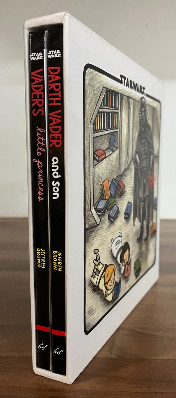 Darth Vader & Son / Vader's Little Princess Hardcover Box Set + Two Art Prints