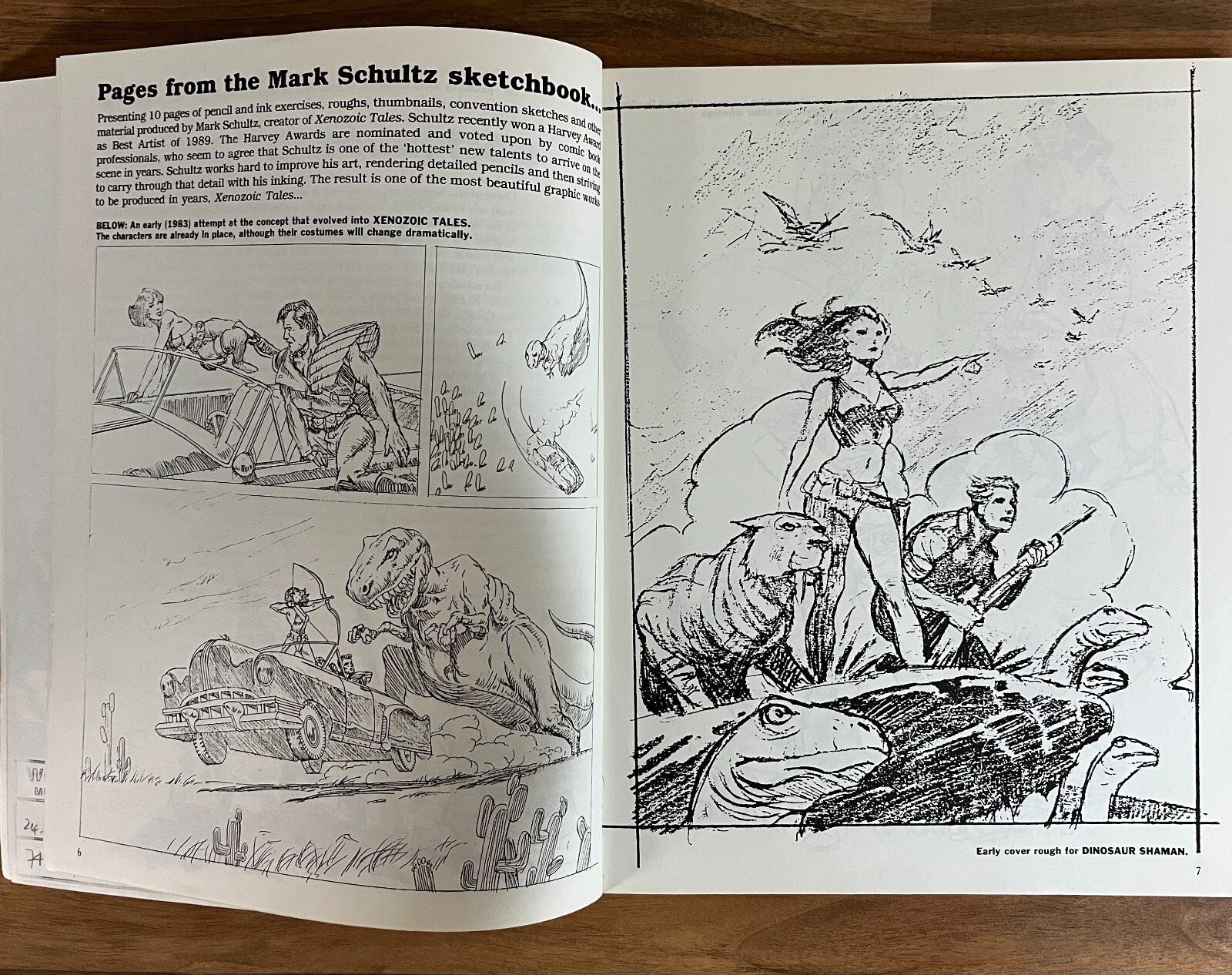 Dinosaur Shaman : Nine Tales from the Xenozoic Age by Mark Schultz