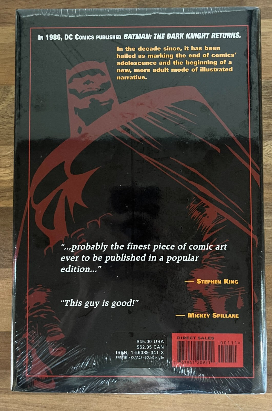 BATMAN THE DARK KNIGHT RETURNS 10TH ANNIVERSARY EDITION FRANK MILLER  HC/DJ NEW