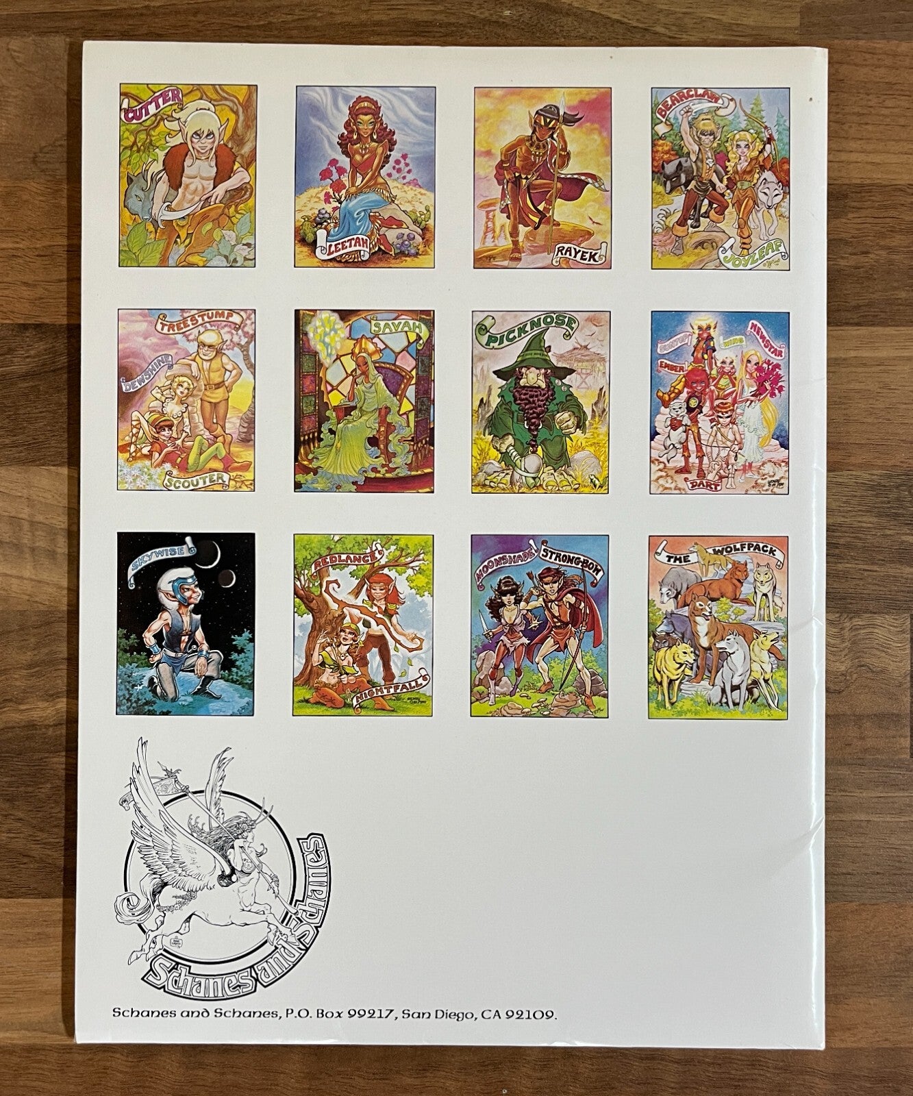 ELFQUEST III PORTFOLIO GALLERY 12 PRINTS BY WENDY PINI