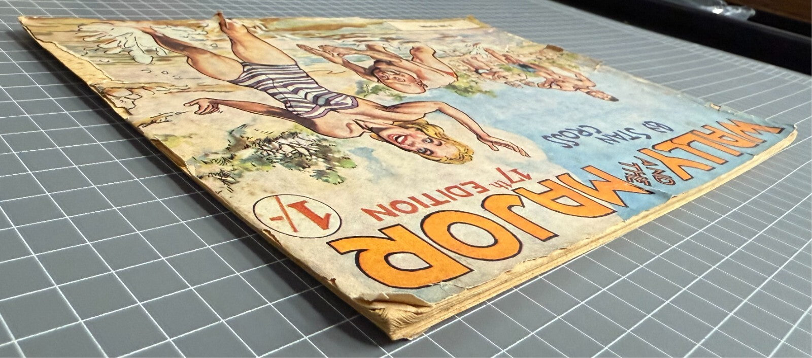 WALLY AND THE MAJOR #17 BY STAN CROSS AUSTRALIAN HERALD COMIC 1958