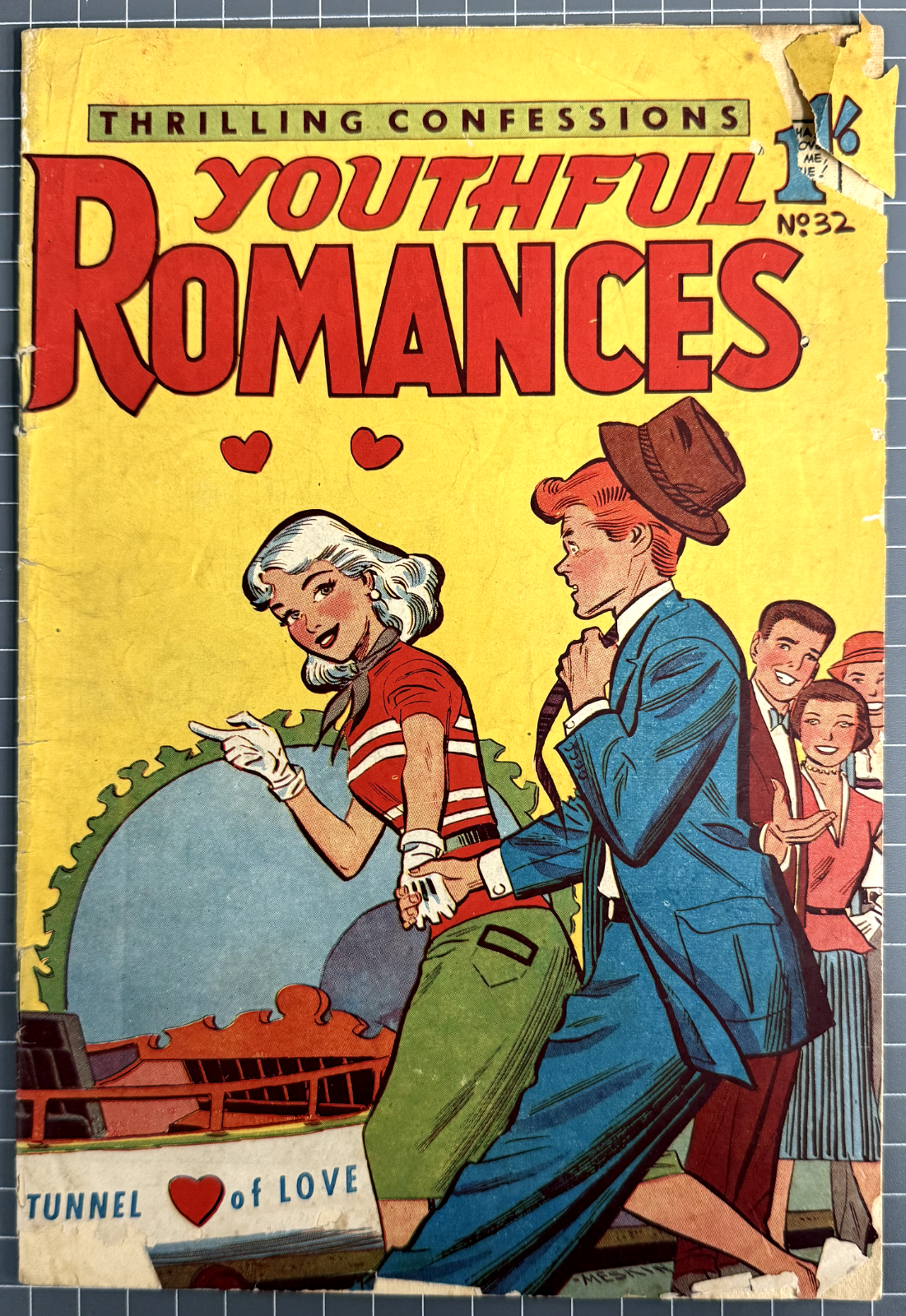 YOUTHFUL ROMANCES #32 H. JOHN EDWARDS PUBLISHING AUSTRALIAN COMIC 1956