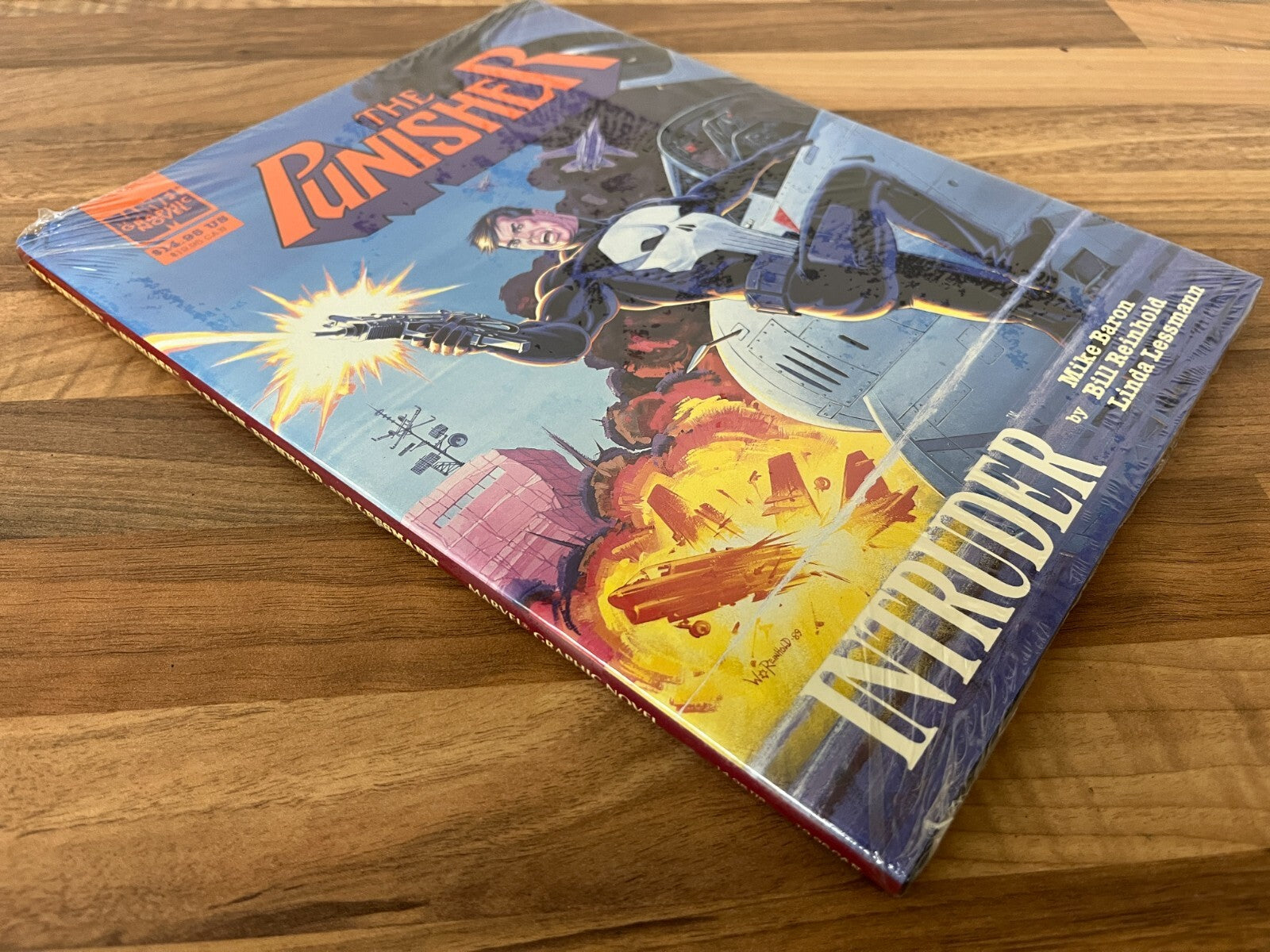 MARVEL GRAPHIC NOVEL: THE PUNISHER in INTRUDER by Mike Baron, Bill Reinhold NEW