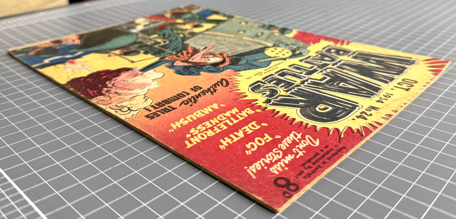 WAR BATTLES #24 RED CIRCLE PRESS AUSTRALIAN PRE-DECIMAL COMIC 1954