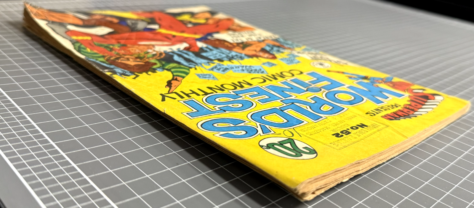 SUPERMAN PRESENTS WORLD'S FINEST #52 COLOUR COMICS AUSTRALIAN DC 1969