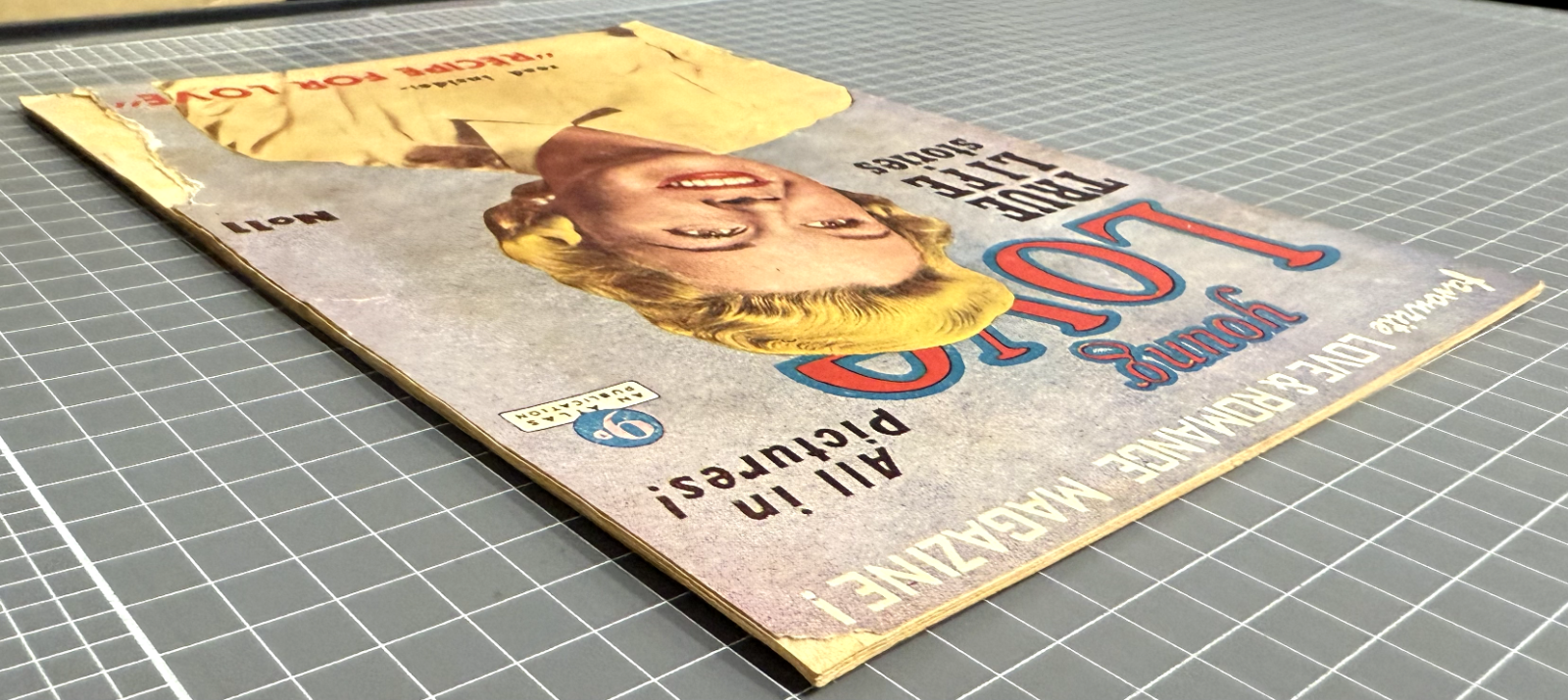 YOUNG LOVE #11 ATLAS PUBLICATIONS "DORIS DAY" AUSTRALIAN PRE-DECIMAL COMIC 1952